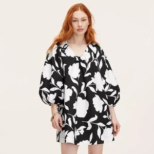 kate spade tangier floral fit and flare dress Kate Spade Tangier Floral Midi Dress, Cobalt Blue